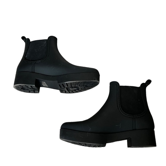 JEFFREY CAMPBELL Cloudy Waterproof Chelsea Rain Boots - Picture 4 of 10